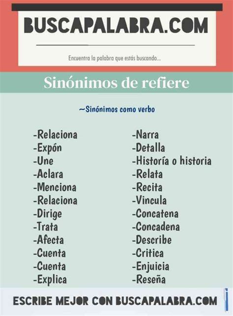 sinonimo de referir|sinónimos se refiere.